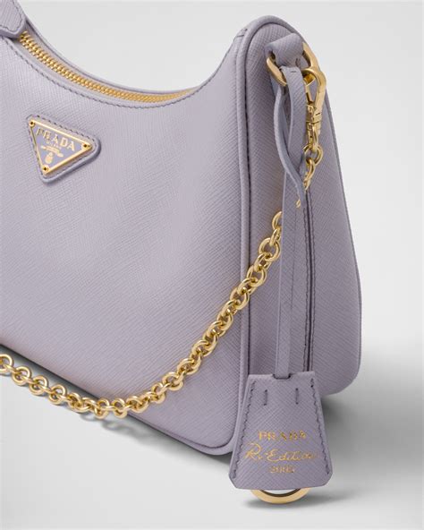 prada re-edition 2005 saffiano leather bag wisteria|Wisteria Prada Re.